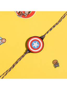 Voylla - Marvel Captain America Shield Kids Rakhi Gift Set
