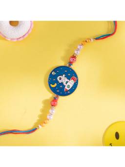 Voylla - Little Astronaut Playful Kids Rakhi Gift Set