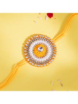 Voylla - Bloom Designer Thread Rakhi Gift Set For Brother