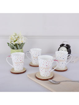 HomeTown - Sapphire Affirmations Coffee Mugs 320 ml (Set of 4)