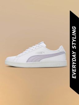 Puma - Smashic Womens White Sneakers
