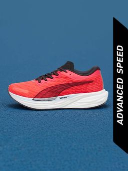 Puma - Deviate Nitro 2 Women Red Running Shoes (UK 3.5)