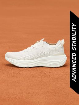 Puma - ForeverRun NITRO Knit Mens Off White Running Shoes (UK 6.5)