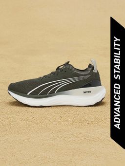 Puma - ForeverRun NITRO Knit Men Green Running Shoes (UK 6.5)