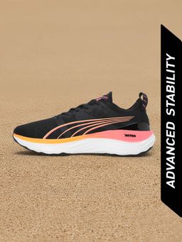 Puma - Foreverrun Nitro Men Black & Pink Running Shoes