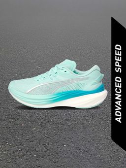 Puma - Deviate NITRO 3 Women Green Running Shoes (UK 3.5)