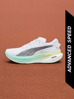 Puma - Deviate NITRO 3 Women White Running Shoes (UK 3.5)