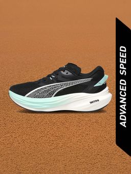 Puma - Deviate NITRO 3 Women Black Running Shoes (UK 3.5)