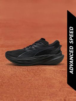 Puma - Deviate NITRO 3 WIDE Women Black Running Shoes (UK 3.5)