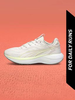 Puma - Galaxis Pro Women Performance Boost White Running Shoes (UK 8)
