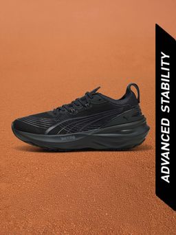 Puma - Black Forever Run NITRO 2 Wide Mens Running Shoes (UK 6.5)