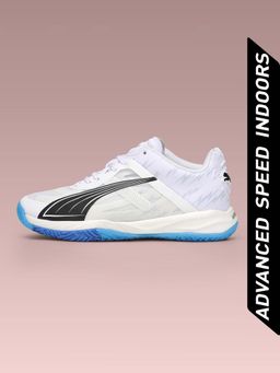 Puma - Unisex Accelerate NITRO SQD White Badminton Shoes