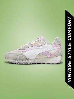 Puma - Unisex Blktop Rider Suede Sneakers