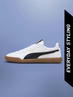 Puma - Unisex Club Kayzer Superior Cushioning Casual Sneakers-White