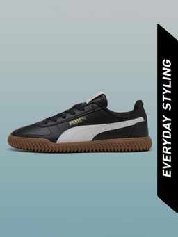 Puma - Unisex Club Kayzer Superior Cushioning Casual Sneakers-Black