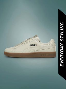 Puma - Smashic Comfort Casual Sneakers - Beige