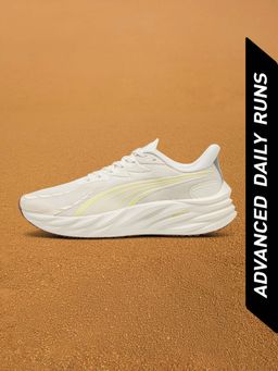 Puma - Velocity NITRO 4 Men White High Cushion Running Shoes