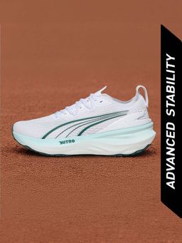 Puma - Men White ForeverRun NITRO 2 Comfort Running Shoes