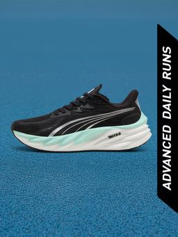 Puma - Women Black Velocity NITRO 4 High Cushion Running Shoes