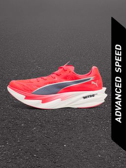 Puma - Deviate NITRO Elite 4 Women Running Shoes - Red