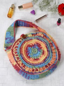 Magic Needles - Multi-Color Circular Boho Handmade Bags