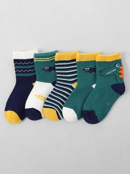 Hopscotch - Printed Animal Socks (Pack of 5)