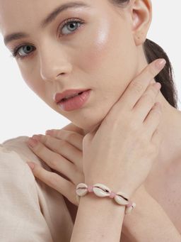 RICHEERA - Women Wraparound Pink Bracelet
