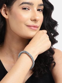 RICHEERA - Women Brass Silver-Plated Bracelet