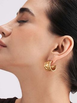 Palmonas - Timeless Half Hoop Earrings - Waterproof And Anti-Tarnish