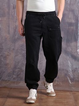 Hubberholme - Men Comfort Relaxed Fit Cargo Jogger Jeans