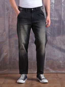 Hubberholme - Men Comfort Straight Tappered Fit Light Fade Jeans