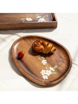 AURUM CRAFTS - Bella Mango Wood Oval Platter