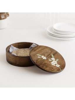 AURUM CRAFTS - Bella Mango Wood Roti Box