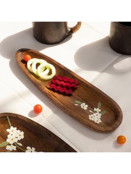 AURUM CRAFTS - Bella Mango Wood Sleek Platter