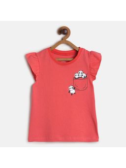 MINI KLUB - Kids Girls Red Knit Top