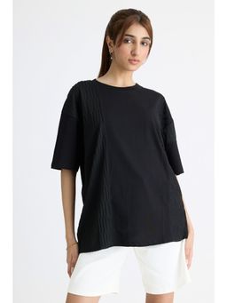 FREAKINS - Carbon Casual Black T-Shirt