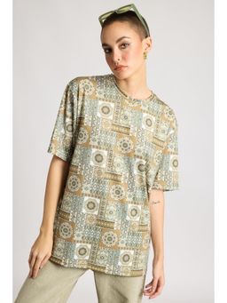 FREAKINS - Printed Womens T-Shirt - Trance