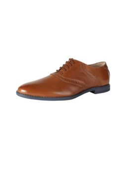 Allen Solly - Mens Brown Formal Oxfords