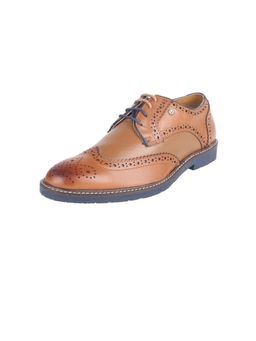 Allen Solly - Mens Brown Formal Brogues