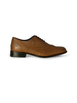 Louis Philippe - Mens Brown Lace Up Brogues