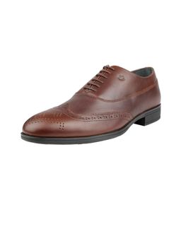 Louis Philippe - Mens Brown Formal Brogues