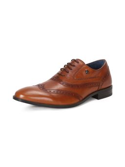 Louis Philippe - Mens Brown Formal Brogues