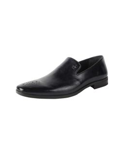 Louis Philippe - Mens Casual Black Loafers