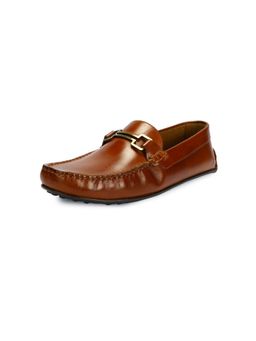 Louis Philippe - Mens Formal Brown Loafers