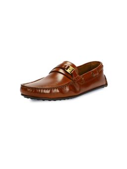 Louis Philippe - Mens Formal Brown Loafers