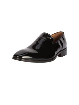 Louis Philippe - Mens Black Formal Loafers