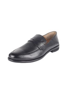 Louis Philippe - Mens Black Formal Loafers