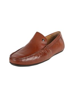 Louis Philippe - Mens Brown Casual Loafers