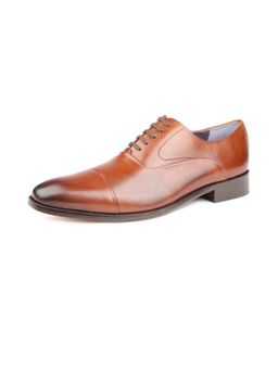 Louis Philippe - Mens Brown Formal Oxfords