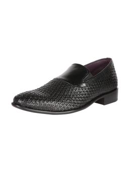 Louis Philippe - Mens Black Party Loafers